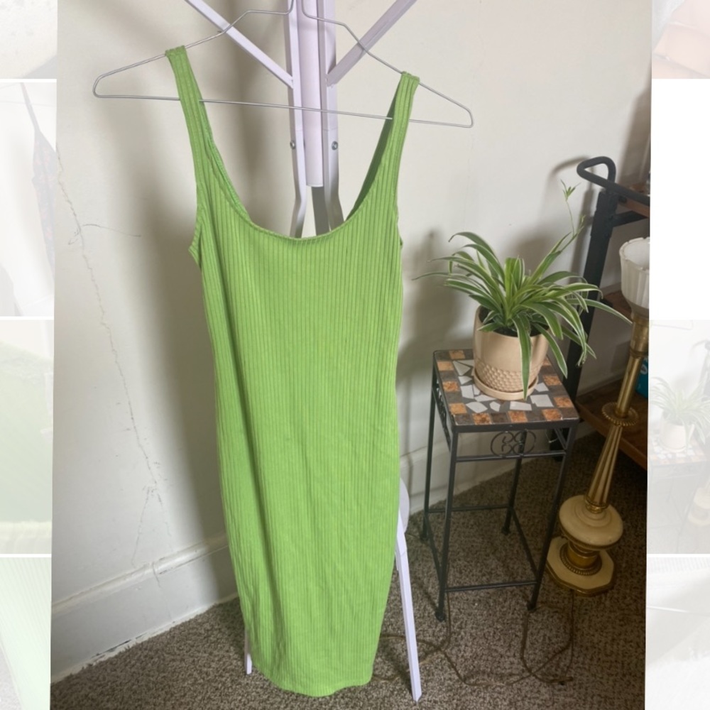 UO Green Bodycon Dress